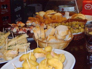 Pinchos com escolas de espanhol