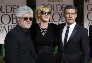 Pedro Almodóvar und Antonio Banderas in den Golden Globes 2012