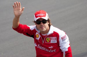 Der spanische Fahrer Fernando Alonso