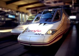 Ein Renfe Zug