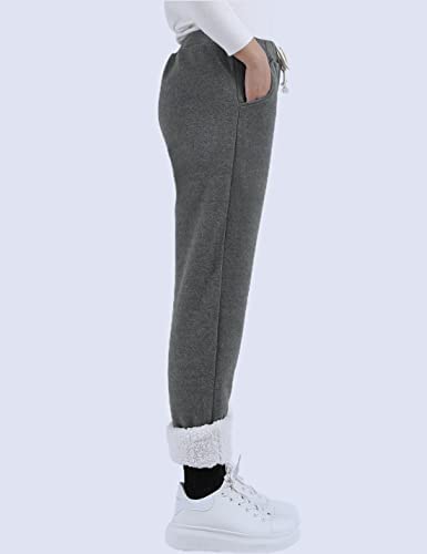 Cozy Up in Style: Yeokou Womens Sherpa Lined Sweatpants Review插图5