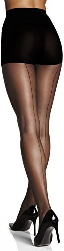 Slip into Style with Silky Sheer Seam Pantyhose插图2