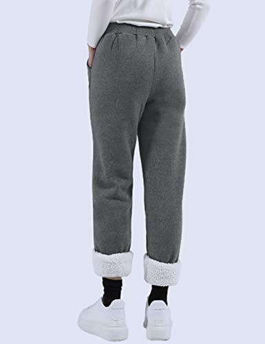 Cozy Up in Style: Yeokou Womens Sherpa Lined Sweatpants Review插图6