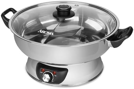 Double the Flavor, Double the Fun: Aroma Housewares Shabu Hot Pot Review插图