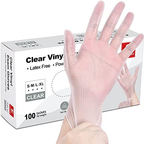 Schneider Clear Vinyl Exam Gloves: Reliable Protection for All Your Needs插图1