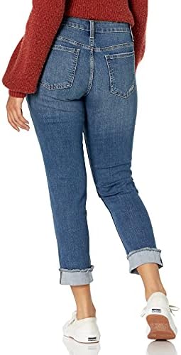 Ultimate Fashion & Comfort: Riders by Lee Indigo Women’s Fringe Cuff Boyfriend Jean Review插图1