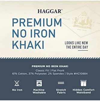 Effortless Style: The Ultimate Review of Haggar Men’s Premium No Iron Khaki Pants插图5