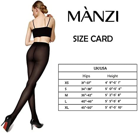 MANZI Opaque Tights: Elevate Your Style with Winnie Cooper Pantyhose插图3