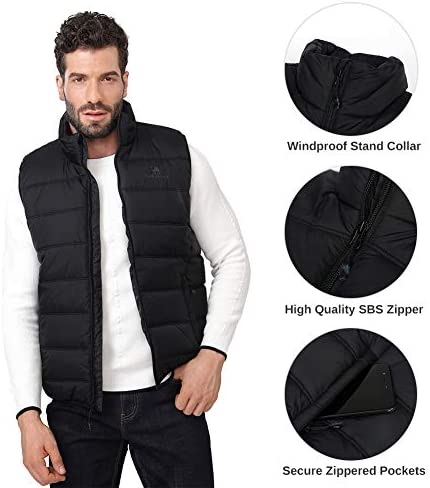 Ultimate Review: CAMEL CROWN Men’s Puffer Vest for Winter Adventures插图1