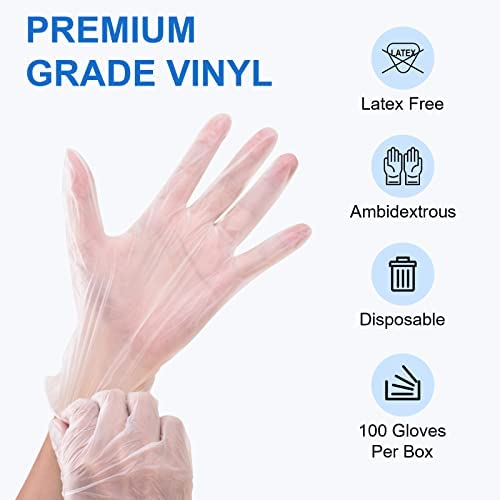 Schneider Clear Vinyl Exam Gloves: Reliable Protection for All Your Needs插图2