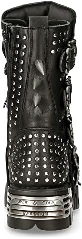 Our Review: New Rock Boots 1535-S1 – Metallic Black Leather with a Gothic Twist插图4