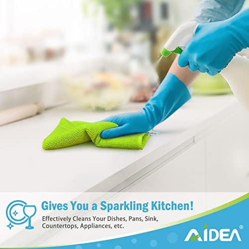 Sparkling Reviews: AIDEA Microfiber Cleaning Cloths-8PK Analysis插图6