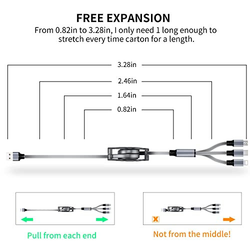 Charging On the Go: SDBAUX 2Pack Multi USB Cable Review插图5