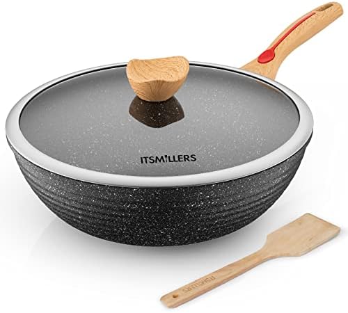 Deliciously Durable: Our ITSMILLERS Chinese Wok Delivers Nonstick Excellence and Unbeatable Quality!插图6