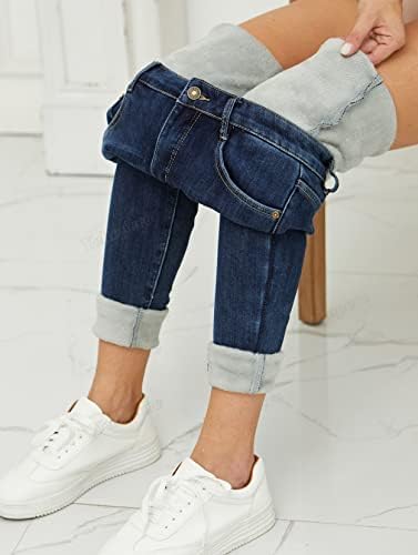 Yehopere Fleece Lined Jeans: A Cozy Solution for Winter Style插图4