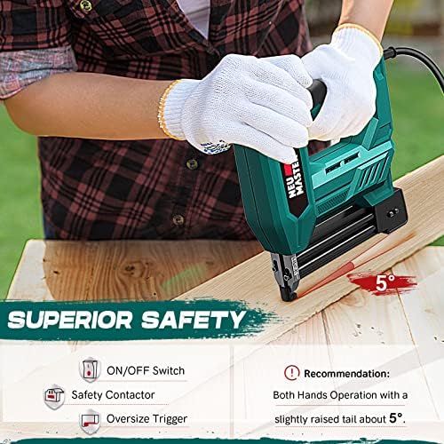 NEU MASTER Brad Nailer: The Ultimate 2-in-1 Staple Gun for DIY Projects插图6