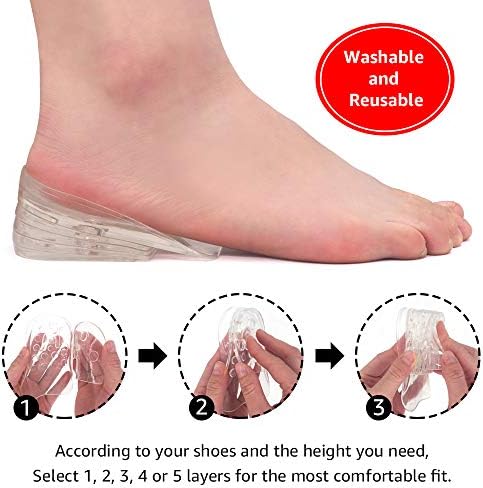 Dr.Foot Adjustable Insoles: The Height Boost You Need!插图