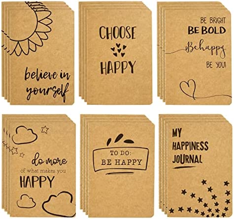 Let’s Be Happy Journals: Inspiring Kraft Notebooks for Kids – Journaling Made Fun!插图1