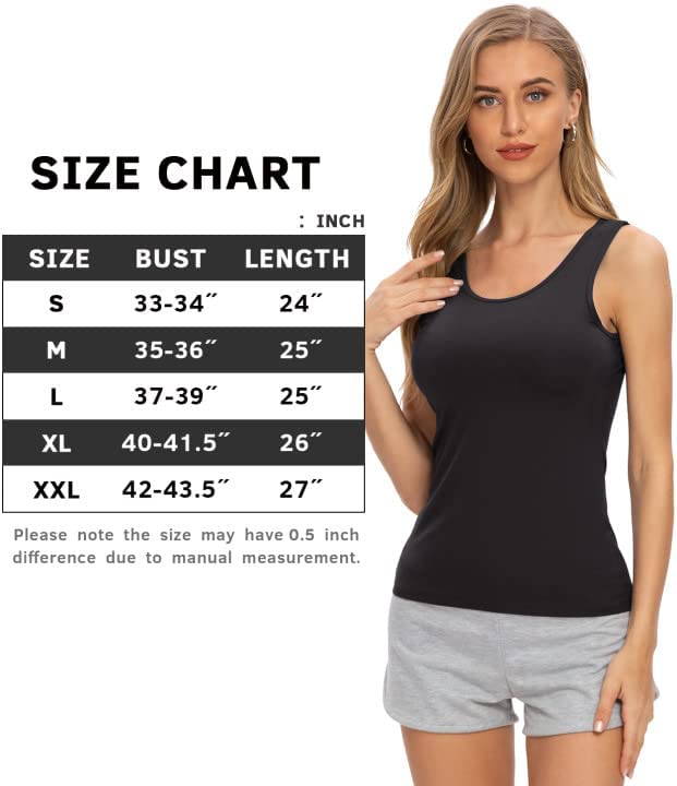 Review: Air Curvey Womens Basic Tank Tops – Soft & Breathable Layers插图