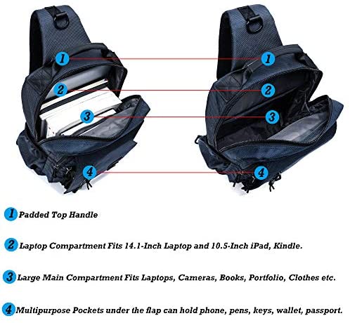 NICGID Sling Bags: Functional & Stylish Outdoor Backpacks插图6