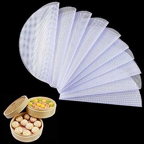 10Pcs Round Silicone Steamer Liners: A Versatile Solution for Perfect Steaming!插图2