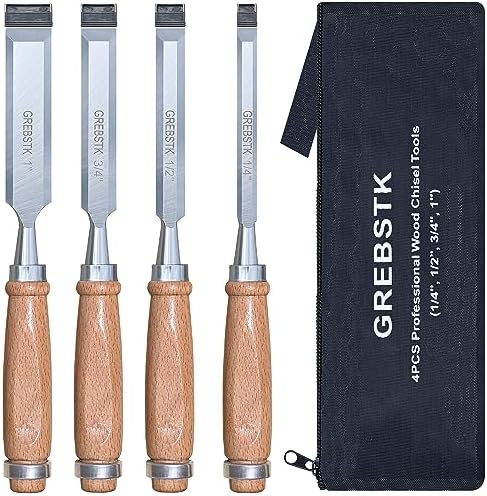 Discover the Ultimate Woodworking Companion: GREBSTK 4 Piece Professional Chisel Set插图4