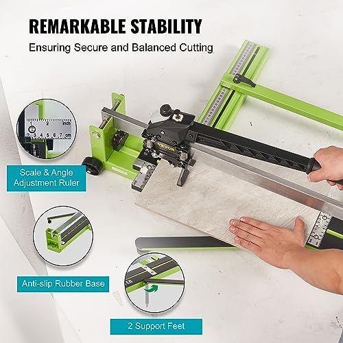 Tile Cutting Made Easy: VEVOR Tile Cutter Review – Smooth, Accurate, and Durable | 32 Inch Manual Cutter with Laser Guide插图