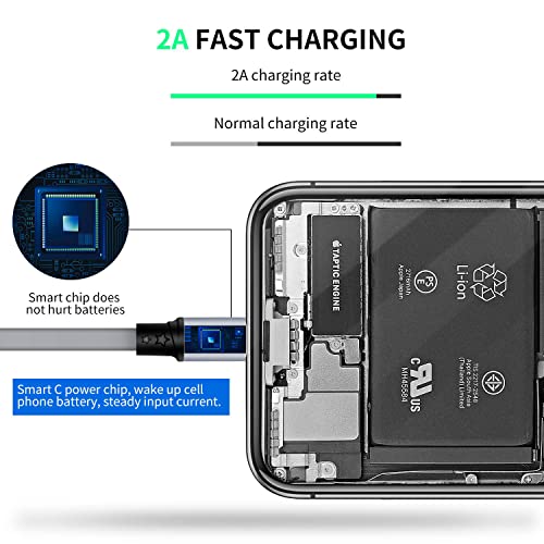 Charging On the Go: SDBAUX 2Pack Multi USB Cable Review插图2