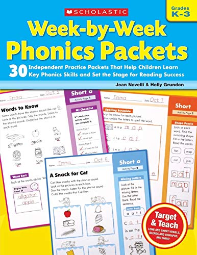 Transforming Reading Success: Our Week-by-Week Phonics Packets Delight!插图