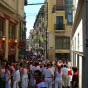 Reside Pamplona para estudiar español.